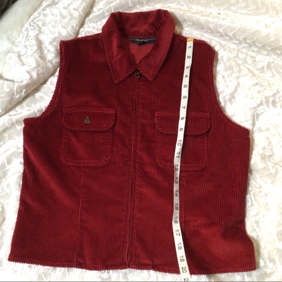 ☘️♻️Vintage♻️Breeches Corduroy Vest☘️ - Picture 3 of 7